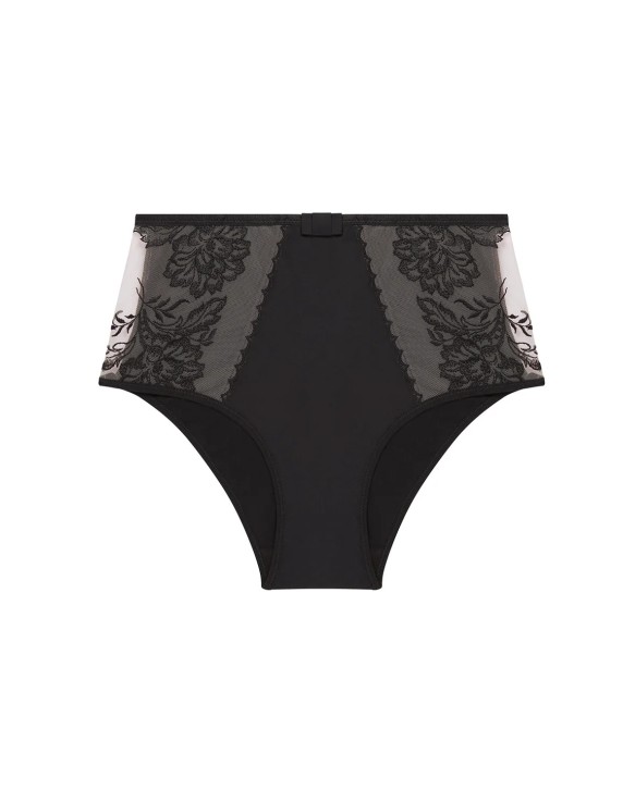 Culotte taille haute tulle brodé – Simone Pérèle Romance | Félicià Intima