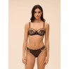 Tanga brodé effet tatouage – Simone Pérèle Romance | Félicià Intima