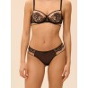 Tanga brodé effet tatouage – Simone Pérèle Romance | Félicià Intima