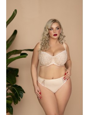 Culotte classique Betty coloris Coffee – dentelle douce et confort absolu