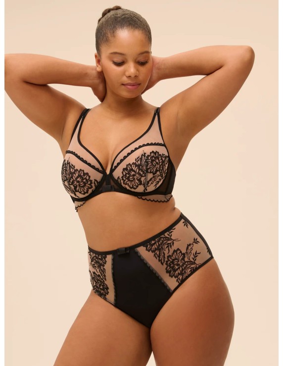 Soutien-gorge plongeant brodé – Simone Pérèle Romance | Félicià Intima