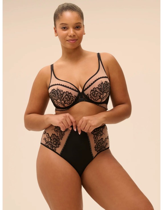 Soutien-gorge plongeant brodé – Simone Pérèle Romance | Félicià Intima