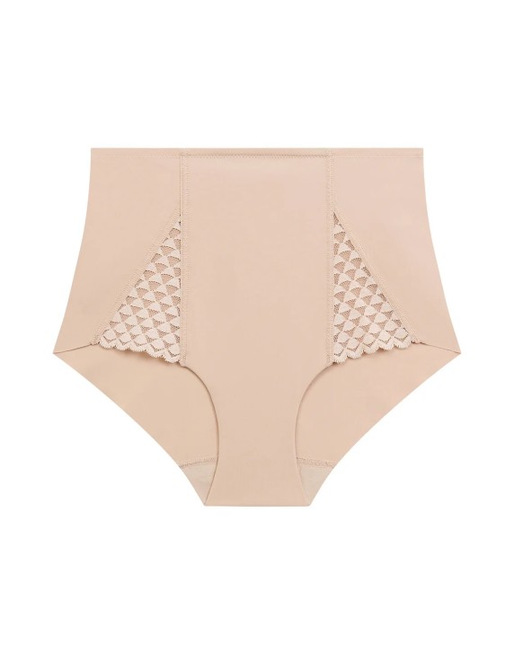 Culotte taille haute gainante – Subtile peau rosée | Félicià Intima