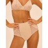 Culotte taille haute gainante – Subtile peau rosée | Félicià Intima
