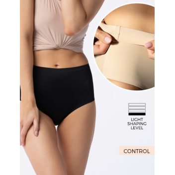 Culotte taille haute Amber Maxi chair gainante