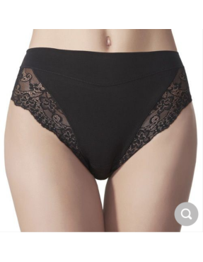 Pack 2 culottes Maxi Queen Milano Janira – Noir, Blanc, Dune XXL