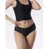 Brésilien en dentelle noire Kiss Brasil – invisible, sexy et raffiné