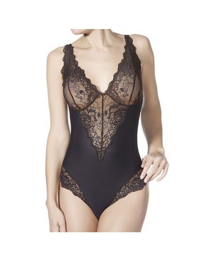 Body Greta dentelle fine bretelles – Raffinement Janira | Félicià Intima