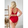 Bralette bikini Madera – Krisline en bleu ou rouge (S-XL) | Félicià Intima