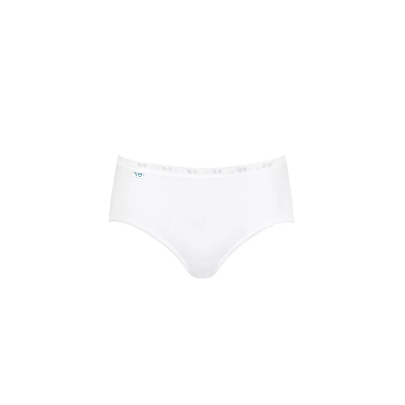 Lot de 4 culottes Basic+ blanc – Sloggi | Félicià Intima