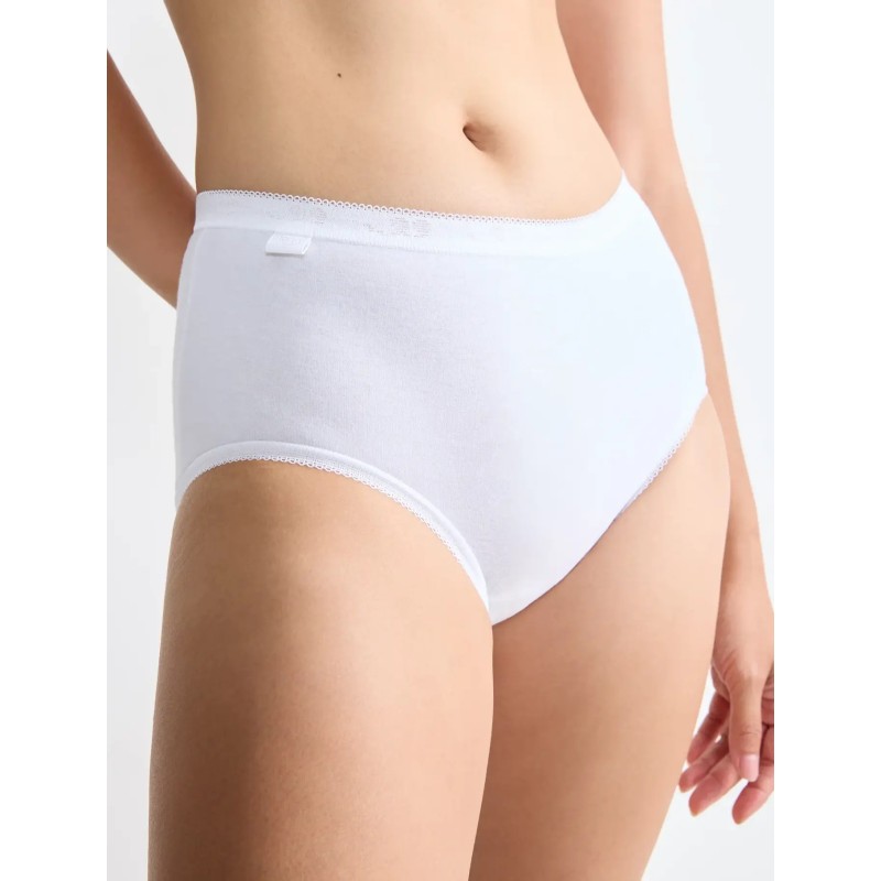 Lot de 4 culottes Basic+ blanc – Sloggi | Félicià Intima
