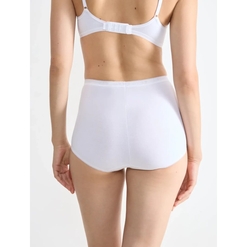 Lot de 4 culottes maxi Basic+ blanc – Sloggi (3 + 1 offerte)