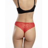 Brésilien en dentelle rouge Salsa Brasil – effet jambes longues & fesses galbées