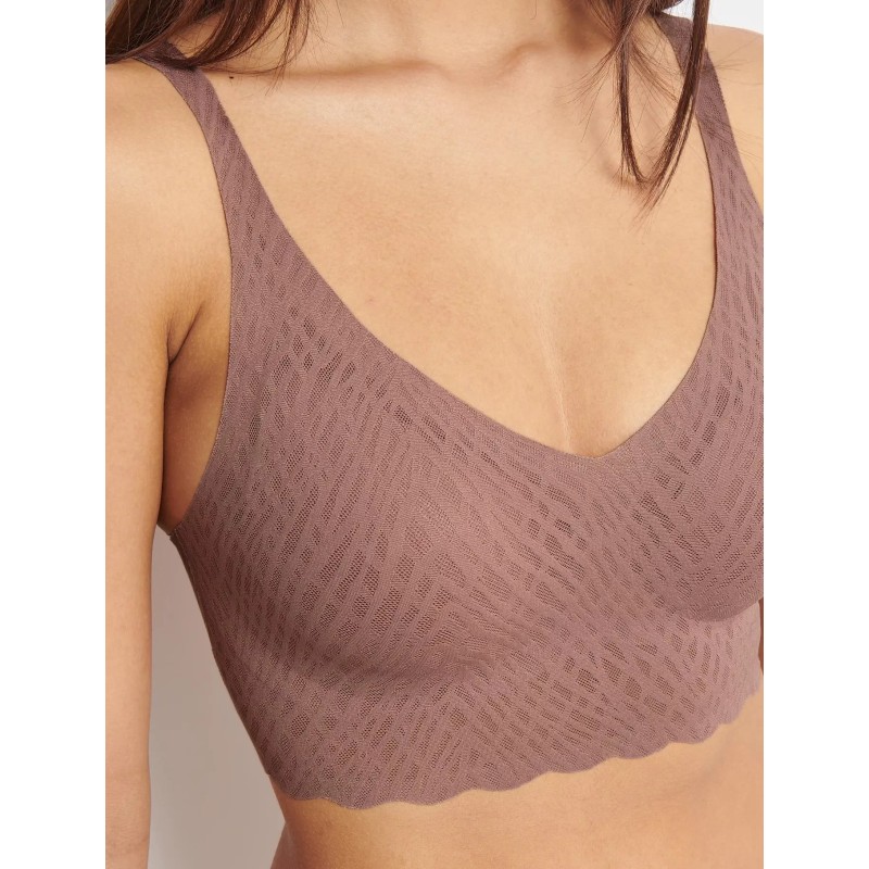Bralette dentelle Cacao – Sloggi Zero Feel Bliss (XS–XXL) | Félicià Intima