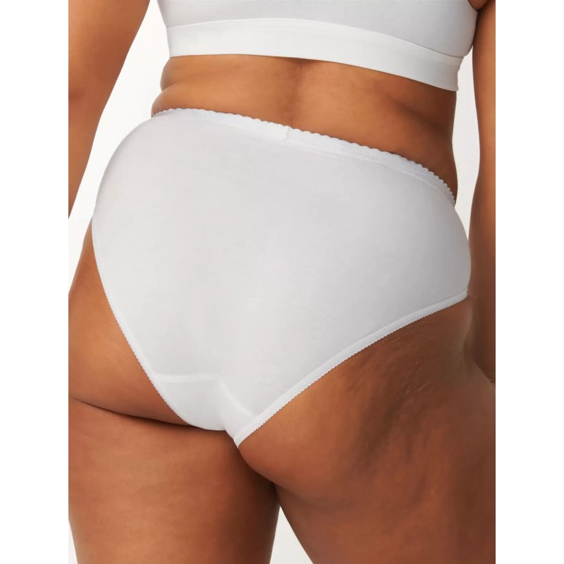 Lot de 4 culottes Sloggi Chic Tai – Blanc (EU 36-50) | Félicià Intima