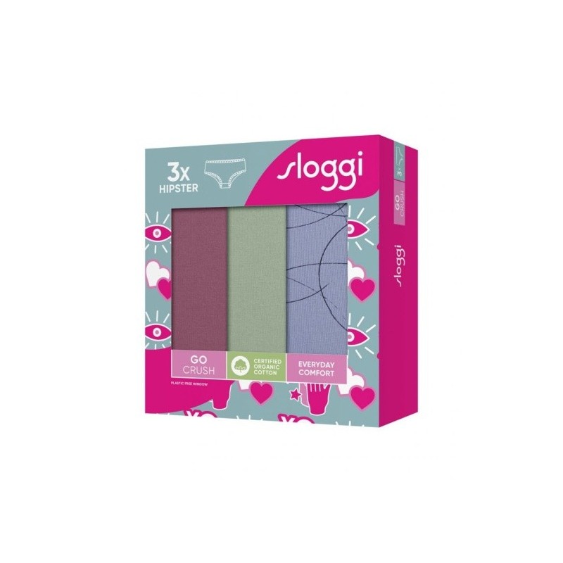 Hipsters Sloggi GO Crush Multipack 3