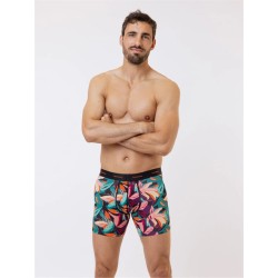 Boxer Tropic Vibes – imprimé tropical Lyocell | Loïc Henry