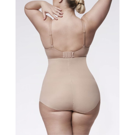 Culotte gainante taille ultra haute 241 Basic – beige invisible sous la poitrine
