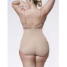 Culotte gainante taille ultra haute 241 Basic – beige invisible sous la poitrine