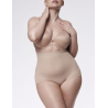 Culotte gainante taille ultra haute 241 Basic – beige invisible sous la poitrine