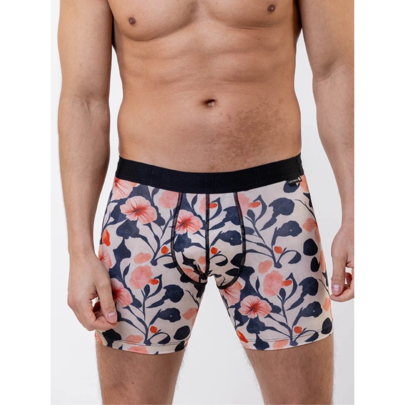 Boxer Polyester Sakura – motif floral Japonais | Loïc Henry