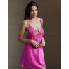 Nuisette P_FEEL fushia – Satin & dentelle – Valege Nuisette P_FEEL fushia – Satin & dentelle – Valege