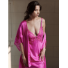 Nuisette P_FEEL fushia – Satin & dentelle – Valege Nuisette P_FEEL fushia – Satin & dentelle – Valege