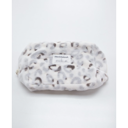 Trousse polaire blanc léopard – Massana