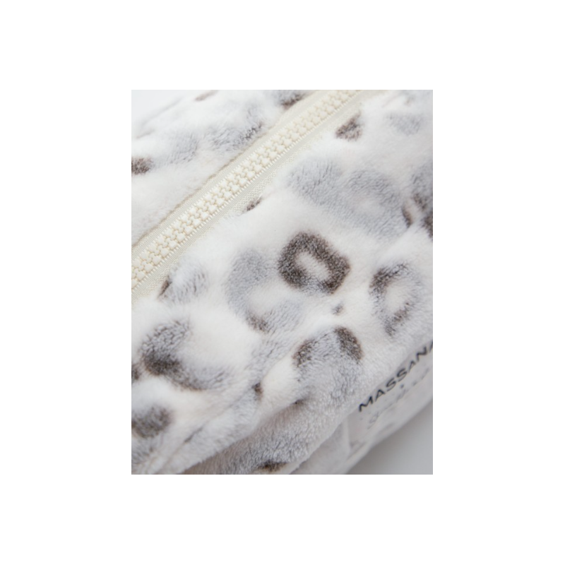 Trousse polaire blanc léopard – Massana