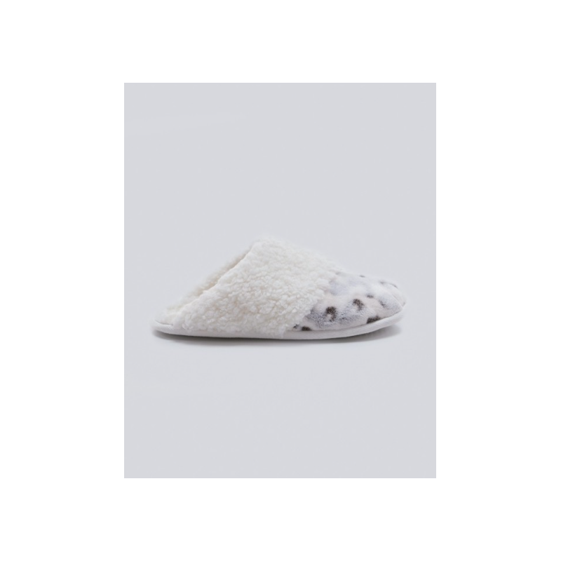 Chaussons polaires antidérapants vison – Massana Chaussons polaires antidérapants vison – Massana