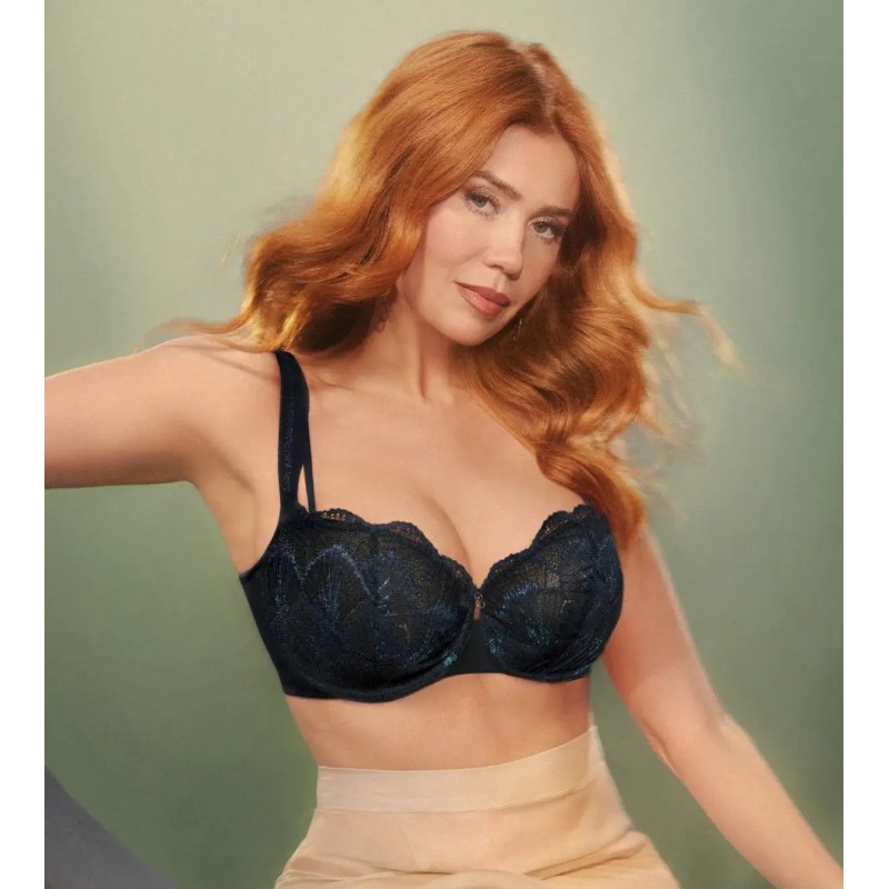 Soutien‑gorge balconnet Palina Moonlight Kiss noir – Triumph