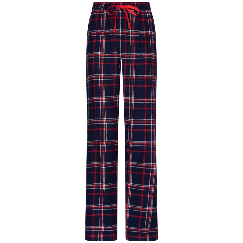 Pyjama Aspen Ski bleu carreaux rouges – Rebelle Pastunette