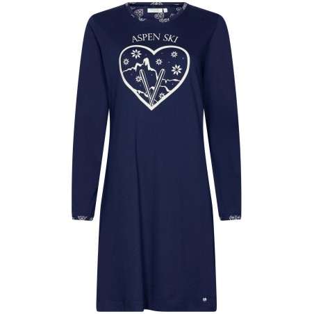 Liquette Aspen Ski bleu coeurs – Pastunette